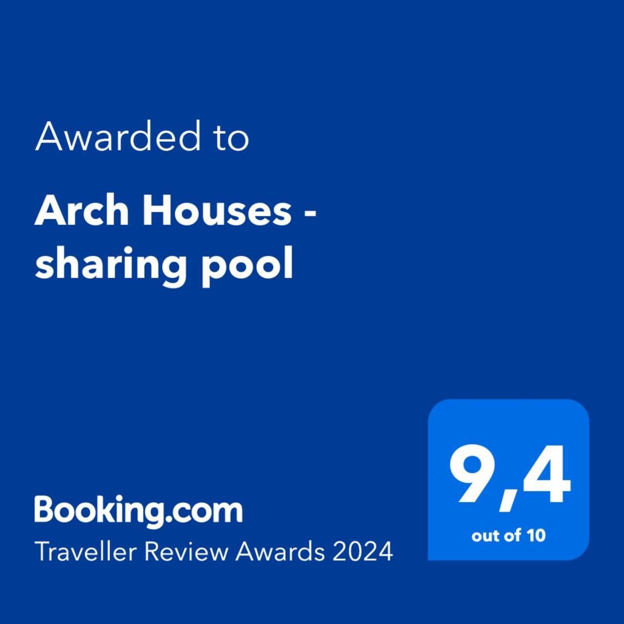 Arch Houses - Sharing Pool Spiliá Exterior foto